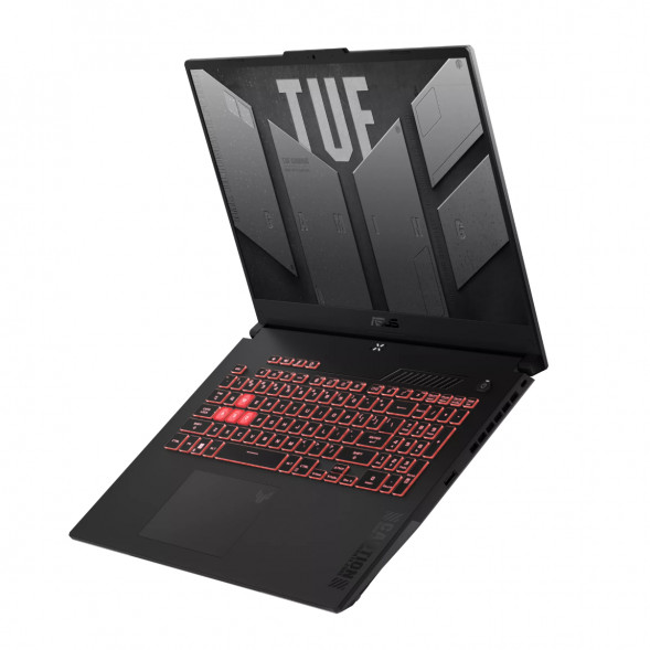 Ноутбук ASUS TUF Gaming A17 FA707NUG-HX156 (17.3&amp;quot;, IPS, 6 ядер, AMD Ryzen 7 7445HS 3.2 ГГц, 16 ГБ DDR5, SSD 512 ГБ, NVIDIA GeForce RTX 4050 - 6 ГБ, без ОС), черный в Екатеринбурге