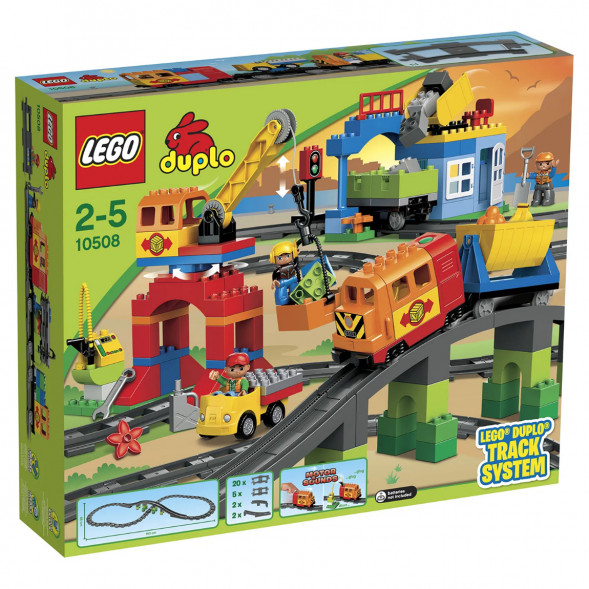 Конструктор LEGO DUPLO Town 10508 Большой поезд в Екатеринбурге