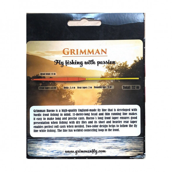 Рыболовная леска Grimman Bueno WF 5 Floating WF5F в Екатеринбурге