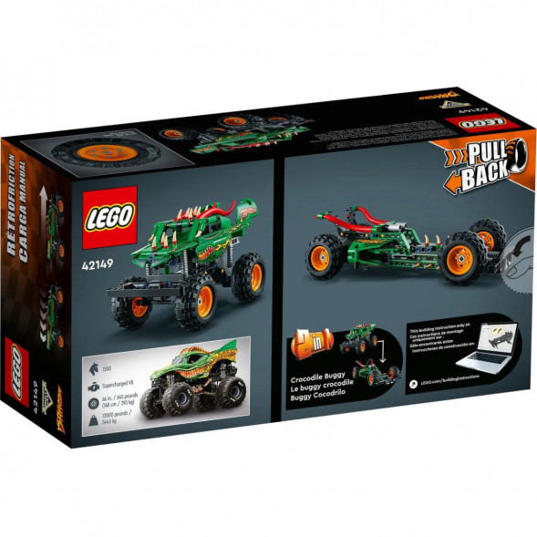 Конструктор LEGO Technic 42149 Монстер Джем «Дракон» в Екатеринбурге