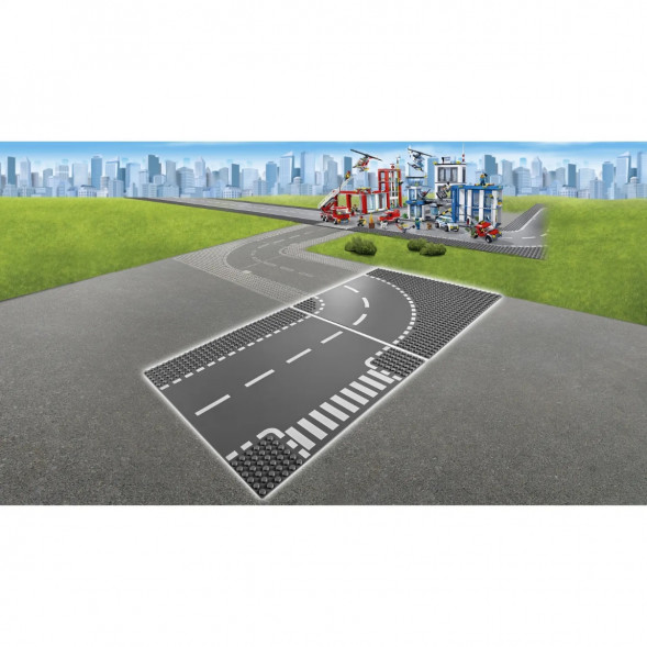 Конструктор LEGO City 7281 Т-образный перекрёсток и поворот в Екатеринбурге