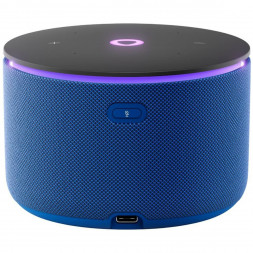 Умная колонка Яндекс Станция Мини 3 Про с Алисой с Zigbee, синий