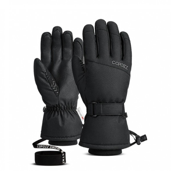 Перчатки горнолыжные сноубордические Copozz (черный, L) в Екатеринбурге
