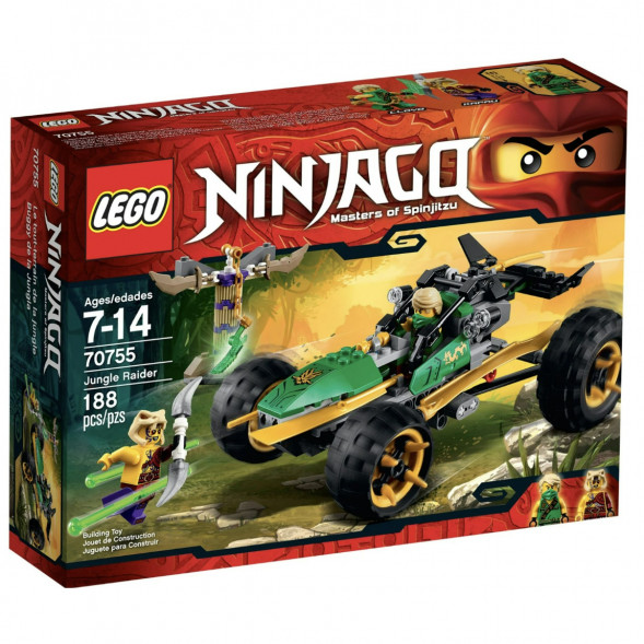 Конструктор LEGO Ninjago 70755 Тропический багги зелёного ниндзя в Екатеринбурге