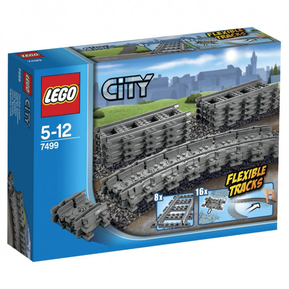 Конструктор LEGO City Trains 7499 Гибкие пути в Екатеринбурге