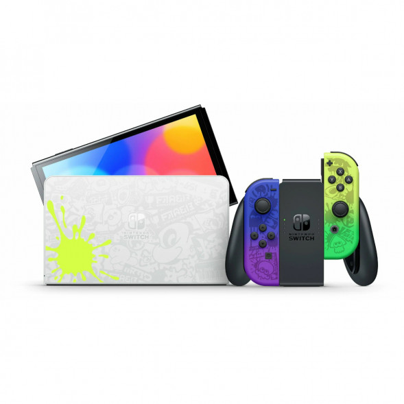 Игровая приставка Nintendo Switch OLED 64 ГБ, Splatoon 3 Edition в Екатеринбурге