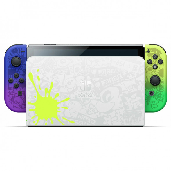 Игровая приставка Nintendo Switch OLED 64 ГБ, Splatoon 3 Edition в Екатеринбурге