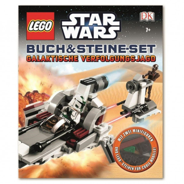 Книга и набор кубиков LEGO Star Wars Buch &amp;amp; Steine-Set: Galaktische Verfolgungsjagd в Екатеринбурге