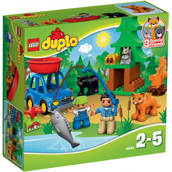 Конструктор LEGO DUPLO 10583 Рыбалка в лесу в Екатеринбурге