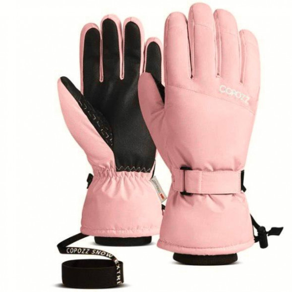 Перчатки горнолыжные сноубордические Copozz (розовый, S) в Екатеринбурге