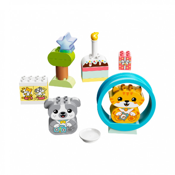 Конструктор LEGO DUPLO 10977 Мой первый щенок и котёнок и их звуки в Екатеринбурге