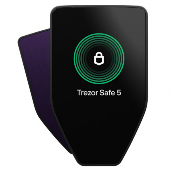 Аппаратный криптокошелек Trezor Safe 5, Violet Ore в Екатеринбурге
