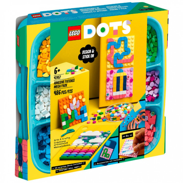 Конструктор LEGO DOTS 41957 Большой набор пластин-наклеек с тайлами в Екатеринбурге