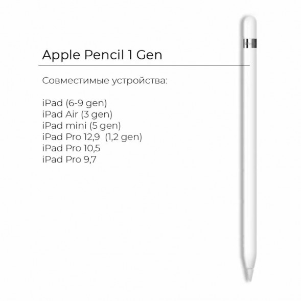 Стилус Apple Pencil (1st Generation) в Екатеринбурге