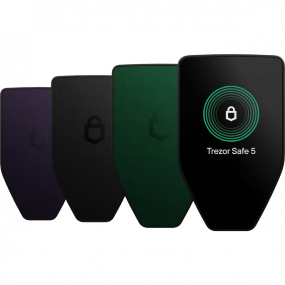 Аппаратный криптокошелек Trezor Safe 5, Green Beryl в Екатеринбурге