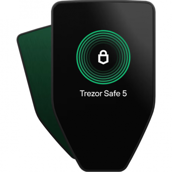 Аппаратный криптокошелек Trezor Safe 5, Green Beryl в Екатеринбурге