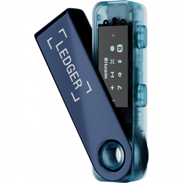 Криптокошелек Ledger Nano S Plus 1 шт., Neptune Blue в Екатеринбурге