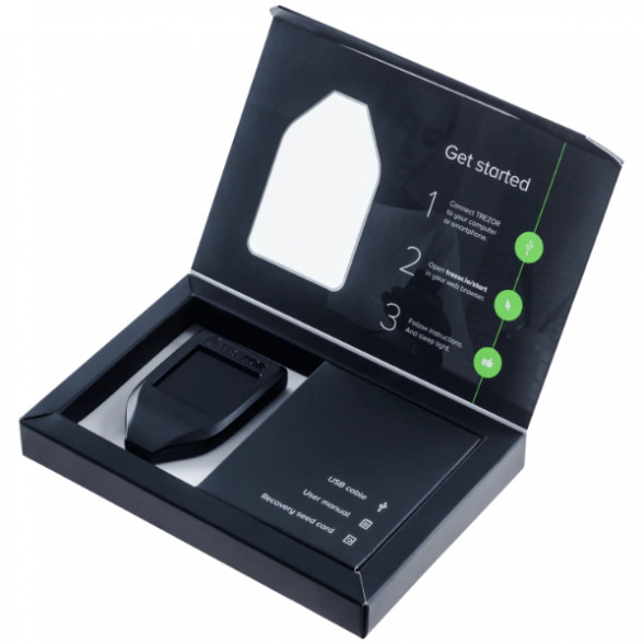 Аппаратный криптокошелек Trezor Model T в Екатеринбурге