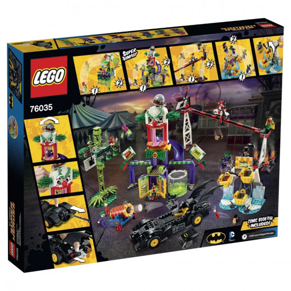 Конструктор LEGO Super Heroes 76035 Джокерленд  в Екатеринбурге
