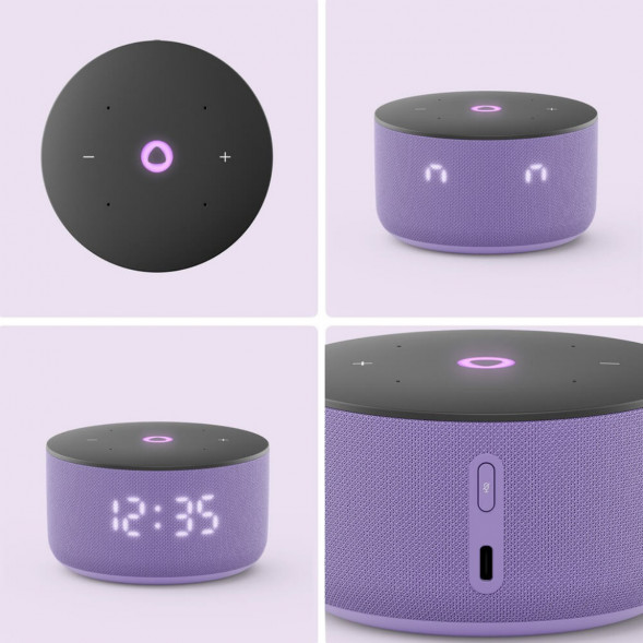 Умная колонка Яндекс Станция Мини 3 c Алисой на YandexGPT, лиловая в Екатеринбурге