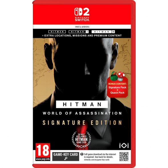 Игра Hitman World of Assassination Signature Edition [Nintendo Switch 2, русские субтитры] в Екатеринбурге