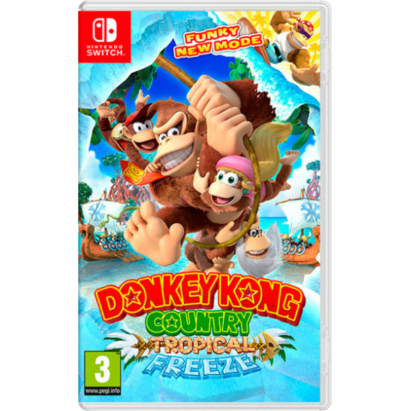 Игра Donkey Kong Country: Tropical Freeze [Nintendo Switch, английская версия] в Екатеринбурге