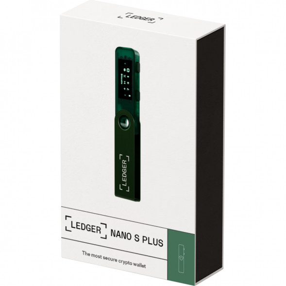 Криптокошелек Ledger Nano S Plus 1 шт., Emerald Green в Екатеринбурге