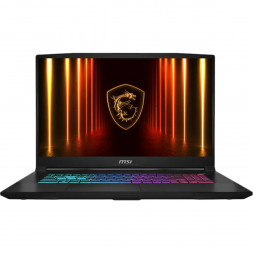 Ноутбук MSI Katana 17 HX B14WGK-274XRU (17.3&amp;quot;, IPS, Intel Core i7 14650HX 2.2ГГц, 16 ядер, 32ГБ DDR5, 1ТБ SSD, NVIDIA GeForce RTX 5070 - 8 ГБ, TGP 115Вт, без ОС), черный