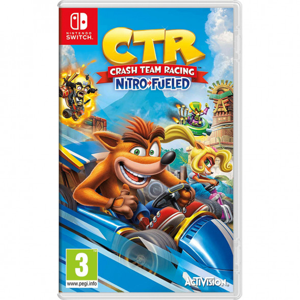 Игра Crash Team Racing Nitro-Fueled для Nintendo Switch, картридж в Екатеринбурге