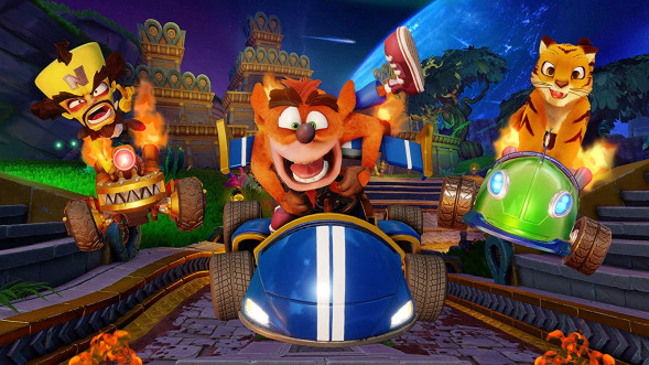 Игра Crash Team Racing Nitro-Fueled для Nintendo Switch, картридж в Екатеринбурге