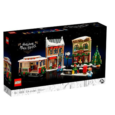 Конструктор LEGO Зимняя Деревня 10308 Главная Рождественская улица в Екатеринбурге