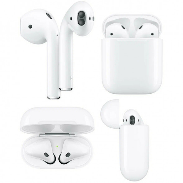 Беспроводные наушники Apple AirPods 2 (с зарядным футляром) MV7N2 в Екатеринбурге