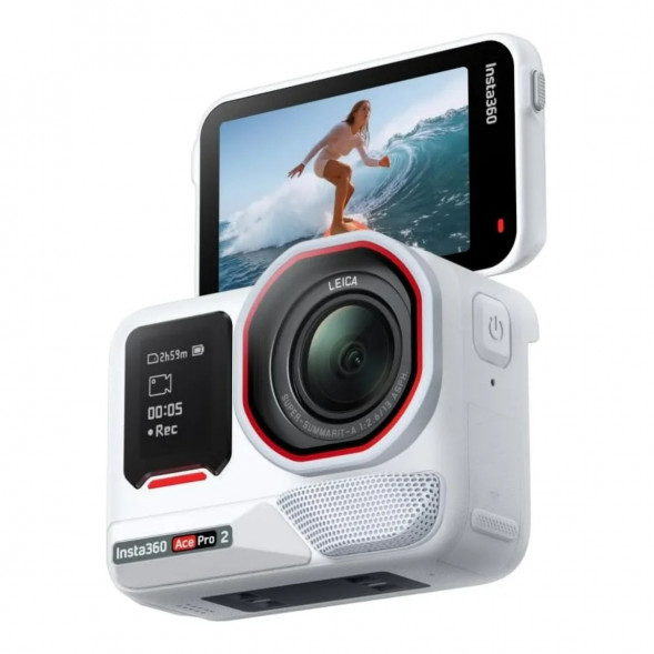 Экшн-камера Insta360 Ace Pro 2 Single Battery Xplorer Bundle, Arctic White в Екатеринбурге