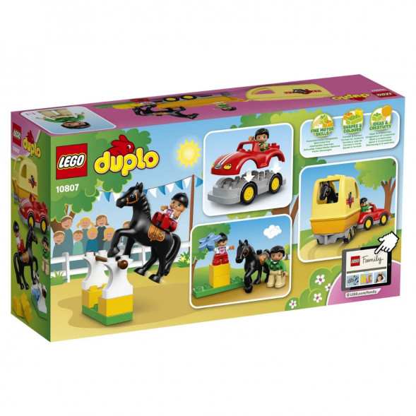 Конструктор LEGO DUPLO Town 10807 Трейлер для лошадок в Екатеринбурге