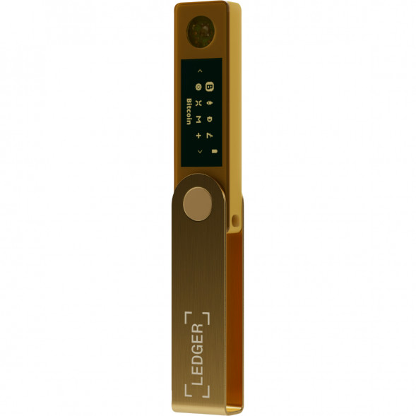 Аппаратный криптокошелек Ledger Nano X, Gold в Екатеринбурге