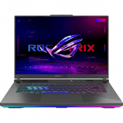 Ноутбук ASUS ROG Strix G16 G614PR-RV090 (16&amp;quot;, IPS, AMD Ryzen 9 8940HX 2.4ГГц, 16 ядер, 32ГБ DDR5, 1ТБ SSD, 	 NVIDIA GeForce RTX 5070 Ti - 12 ГБ, TGP 140Вт, без ОС), серый