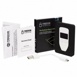 Аппаратный криптокошелек Trezor One, White