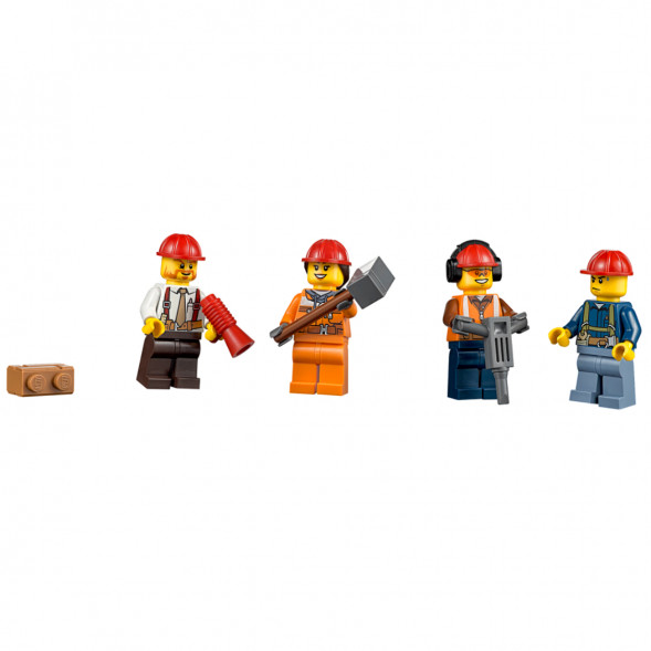 Конструктор LEGO City 60072 Набор «Строительная команда» для начинающих в Екатеринбурге