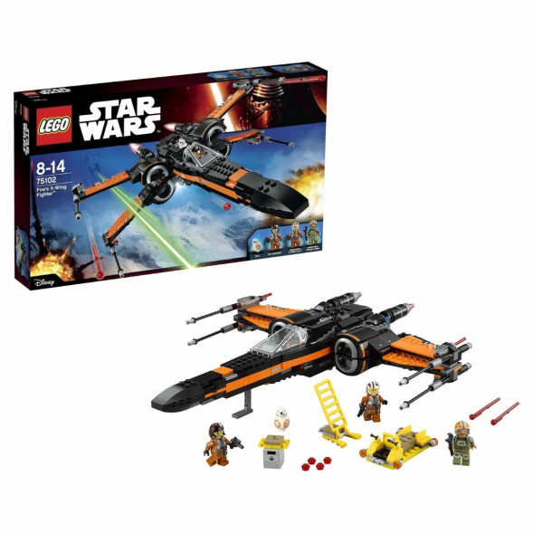Конструктор LEGO Star Wars 75102 Истребитель По (Poe&amp;#039;s X-Wing Fighter) в Екатеринбурге