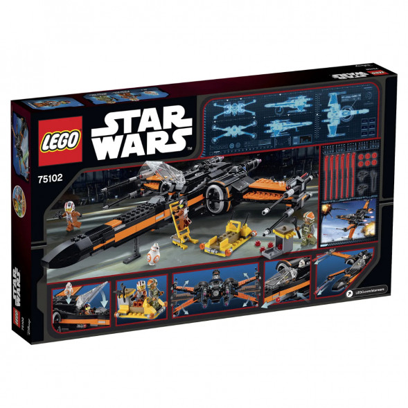 Конструктор LEGO Star Wars 75102 Истребитель По (Poe&amp;#039;s X-Wing Fighter) в Екатеринбурге