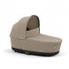 Коляска 2 в 1 Cybex Priam IV Cozy Beige, шасси Rosegold в Екатеринбурге