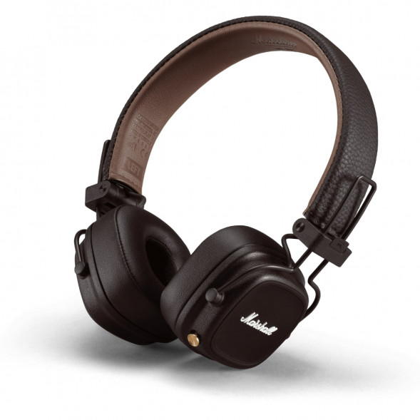 Беспроводные наушники Marshall Major IV, коричневый в Екатеринбурге