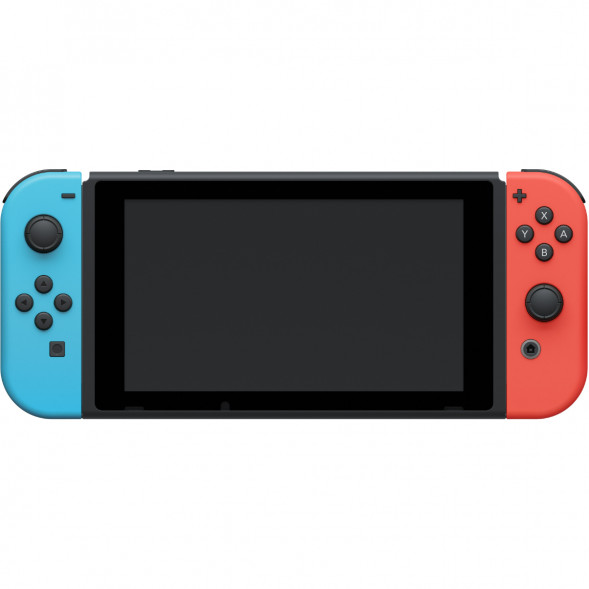 Игровая приставка Nintendo Switch OLED 64 ГБ, неоновый синий/неоновый красный в Екатеринбурге