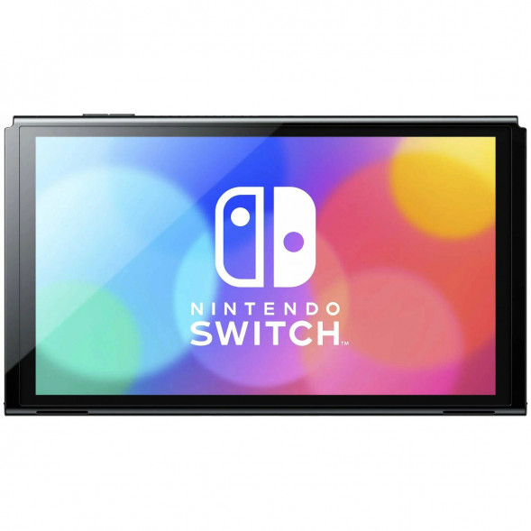 Игровая приставка Nintendo Switch OLED 64 ГБ, неоновый синий/неоновый красный в Екатеринбурге