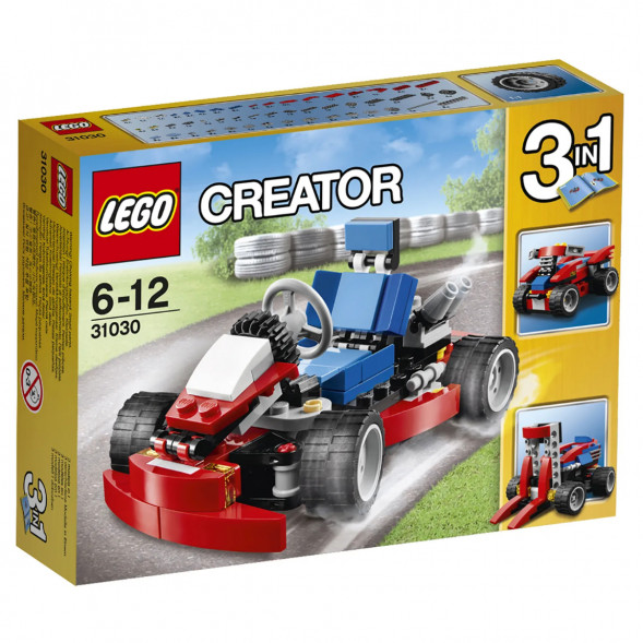 Конструктор LEGO Creator 31030 Красный гоночный карт в Екатеринбурге