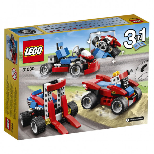 Конструктор LEGO Creator 31030 Красный гоночный карт в Екатеринбурге