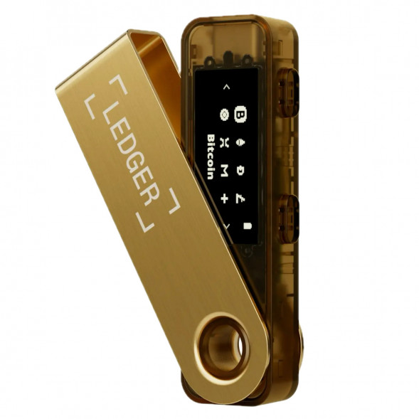Криптокошелек Ledger Nano S Plus 1 шт., золотой в Екатеринбурге