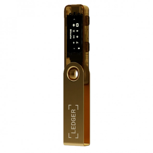 Криптокошелек Ledger Nano S Plus 1 шт., золотой в Екатеринбурге