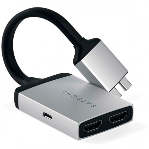 Адаптер Satechi USB-C Dual 4K HDMI Adapter (2xHDMI, USB Type-C) в Екатеринбурге