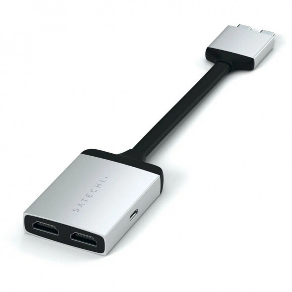 Адаптер Satechi USB-C Dual 4K HDMI Adapter (2xHDMI, USB Type-C) в Екатеринбурге